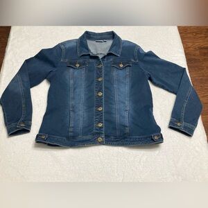Tribal Blue Denim Jacket